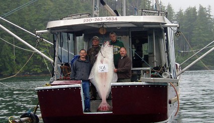 Halibut Fishing Charter British Columbia